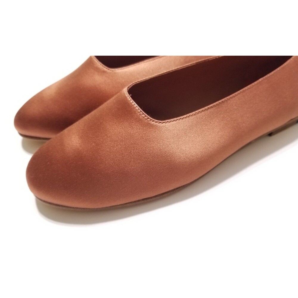 NIB Vince Maxwell Italian Satin Ballet Flat in Salmon Size 5.5, 6.5, 7.5, 8 $225 - Picture 11 of 15